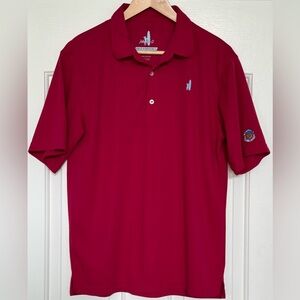 Johnnie-O Prep-Formance Polo – Sweetberry Wine – Size 16 (Bel-Air CC Crest) ⛳️🏌️